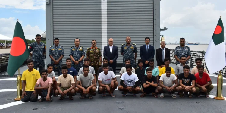 আটক ২০ বাংলাদেশিকে ফিরিয়ে দিল মিয়ানমার