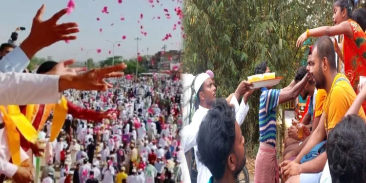 সম্প্রীতির অনন্য নজির, ঈদে এবার হিন্দুদের শরবত খাওয়াল মুসলিমরা