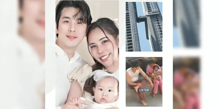 পরিবারকে বাঁচাতে ৬০০ ফুট নিচে ঝাঁপ দিলেন বাবা