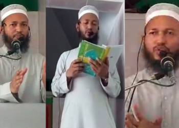 জুমার নামাজে খুতবা দিয়ে প্রশংসায় ভাসছেন ইউএনও