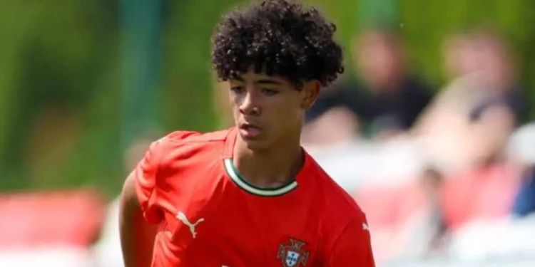 পর্তুগালের জার্সিতে অভিষেক হলো রোনালদোর ছেলের