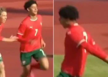 পর্তুগাল অনূর্ধ্ব-১৫ দলের হয়ে গোল করলেন রোনালদো জুনিয়র