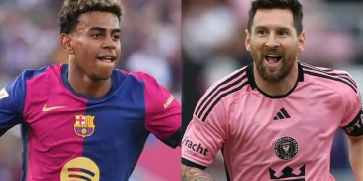 বার্সায় মেসির ১০ নম্বর জার্সি পাচ্ছেন ইয়ামাল!