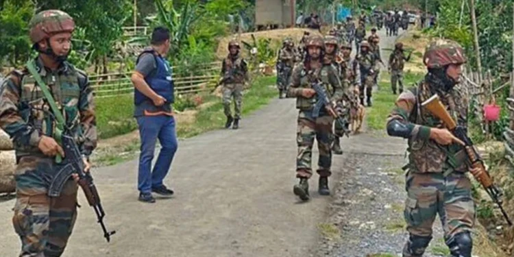 মণিপুরে আসাম রাইফেলসের অভিযানে নিহত ১০