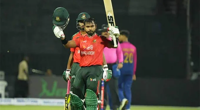 পারভেজের দুর্দান্ত সেঞ্চুরিতে আরব আমিরাতের বিপক্ষে জয় দিয়ে সিরিজ শুরু বাংলাদেশের