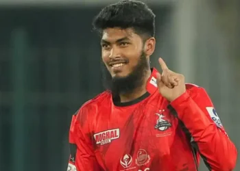 হারলেও রেকর্ডবুকে নাম লিখিয়েছেন রিশাদ