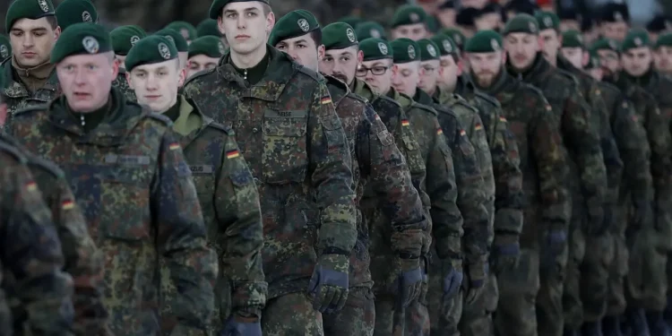 দ্বিতীয় বিশ্বযুদ্ধের পর প্রথম বিদেশের মাটিতে জার্মান সেনা