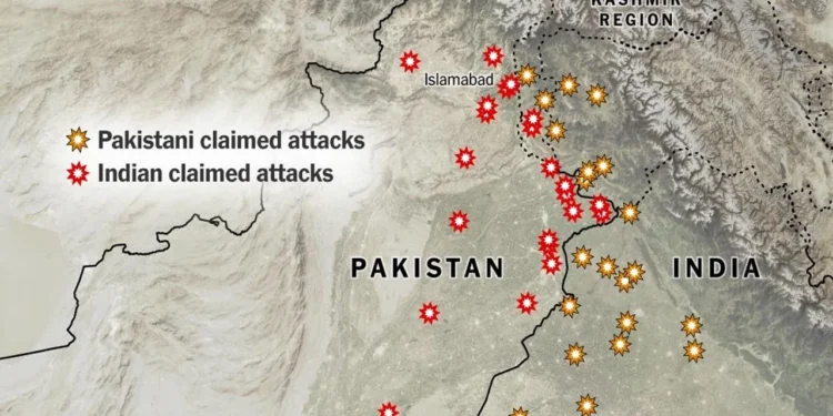 স্যাটেলাইট চিত্রে দেখা গেল ভারত-পাকিস্তান যুদ্ধের ক্ষয়ক্ষতি