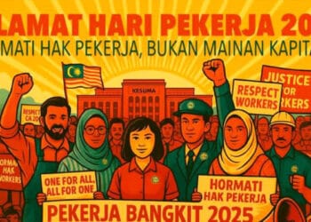 মালয়েশিয়ায় শ্রমিক দিবসে অধিকার নিয়ে ট্রেড ইউনিয়নের বিক্ষোভ সমাবেশ