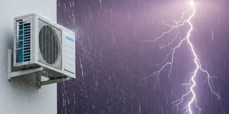 ঝড়বৃষ্টিতে এসি চালানো কি নিরাপদ? হতে পারে যেসব বিপদ