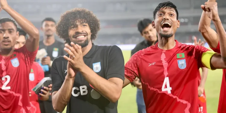 ঘরের মাঠে অভিষেকেই গোল করে যা বললেন হামজা