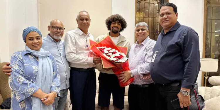 সিঙ্গাপুরের বিপক্ষে ম্যাচ খেলতে ঢাকায় হামজা