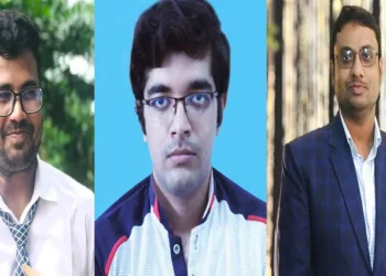 ৪৪ তম বিসিএস এ সুপারিশপ্রাপ্ত পাবনার তিন কৃতী সন্তান আশিক, ধ্রুব ও গৌরব।