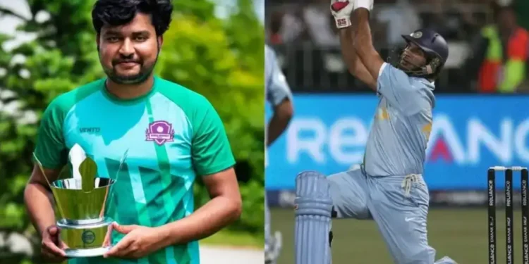 আবারও ৬ বলে ৬ ছক্কা দেখল ক্রিকেটবিশ্ব!