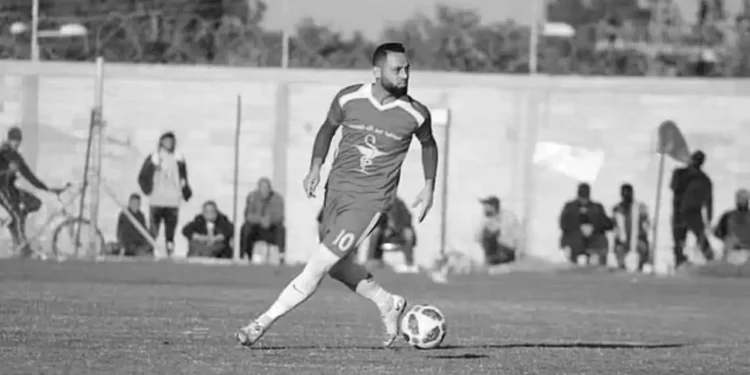 ইসরায়েলি হামলায় মারা গেলেন আরও এক ফিলিস্তিনি ফুটবলার