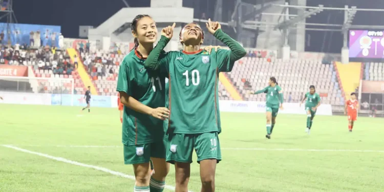 সাগরিকার ম্যাজিকে অপরাজিত চ্যাম্পিয়ন বাংলাদেশ