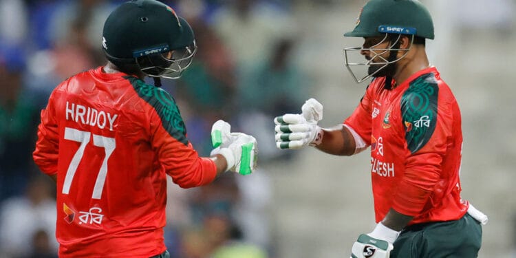 শীর্ষ ১০ দলের মধ্যে সবার পেছনে বাংলাদেশ