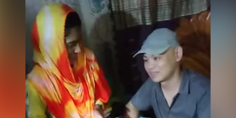 প্রেমের টানে চীনা যুবক হবিগঞ্জে
