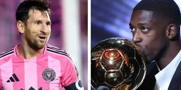 ব্যালন ডি’অর জয়ের পর দেম্বেলেকে প্রথম শুভেচ্ছা জানান মেসি