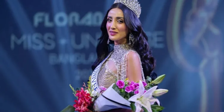 আবারও ‘মিস ইউনিভার্স বাংলাদেশ’ হলেন মিথিলা