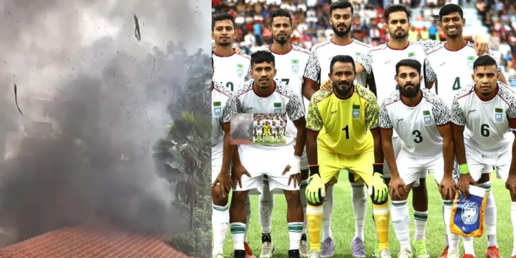 নেপালে ফুটবলারদের সাথে অবরুদ্ধ বাংলাদেশি সাংবাদিকরাও