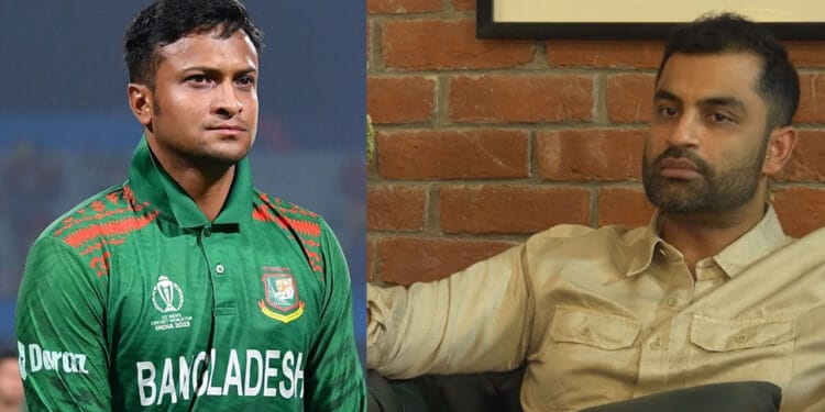 ‘এমন না যে দেখলেই গুলি মেরে দেব’ সাকিবের সঙ্গে সম্পর্ক নিয়ে তামিম