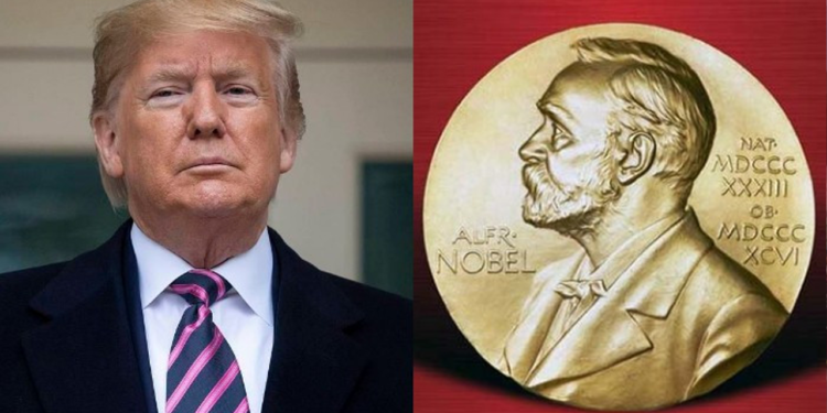 ৭টি নোবেল পুরস্কার দাবি করে বসলেন ট্রাম্প