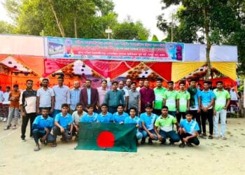 মহালক্ষীপাড়ায় ফ্রিজ কাপ ফুটবল টুর্নামেন্টের গ্রান্ড ফাইনালে লাড়ুচো একাদশের জয়!