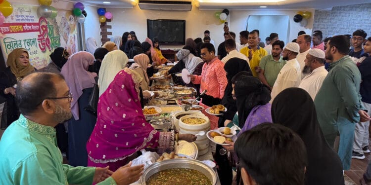 কুয়েতে হয়ে গেল প্রবাসী বাংলাদেশিদের পিঠা উৎসব