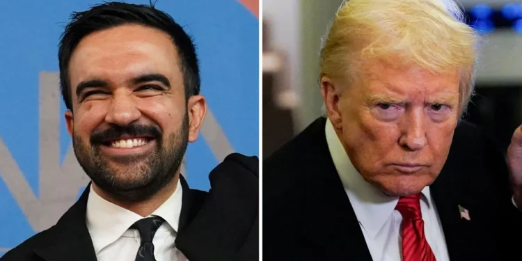 নির্বাচনে জিতেই ট্রাম্পকে চ্যালেঞ্জ ছুড়ে দিলেন মামদানি