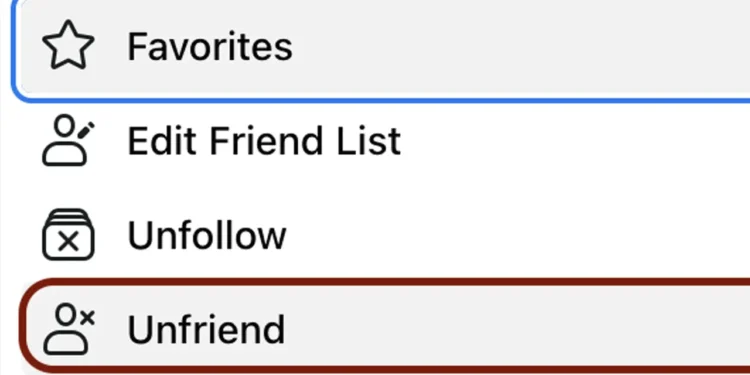 বন্ধু ছাঁটাই করার দিন আজ