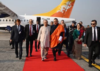 দুই দিনের রাষ্ট্রীয় সফরে ঢাকায় ভুটানের প্রধানমন্ত্রী শেরিং তোবগে