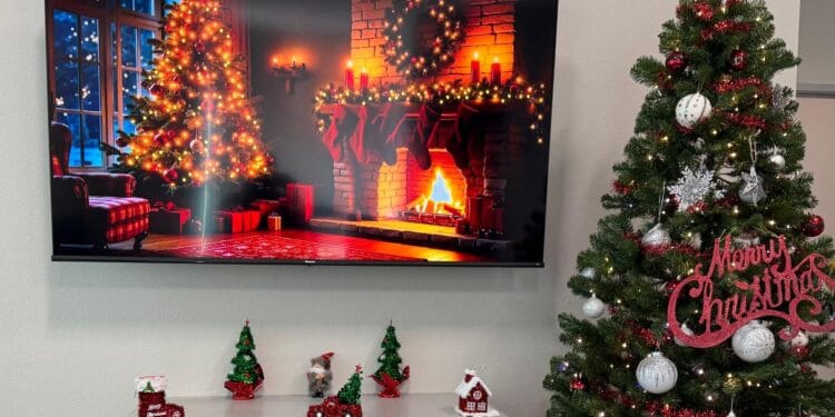 আমেরিকায় ক্রিসমাসের রঙিন প্রস্তুতি শুরু শহরজুড়ে আলোকসজ্জা, বিশাল ট্রি ও লাইট শোতে উৎসবের আমেজ