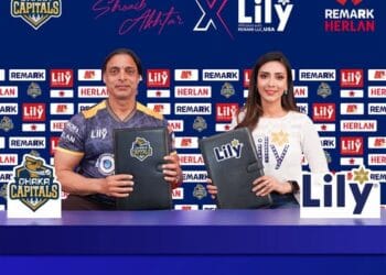 ঢাকা ক্যাপিটালসের অফিসিয়াল বিউটি পার্টনার হিসেবে লিলির যাত্রা শুরু।