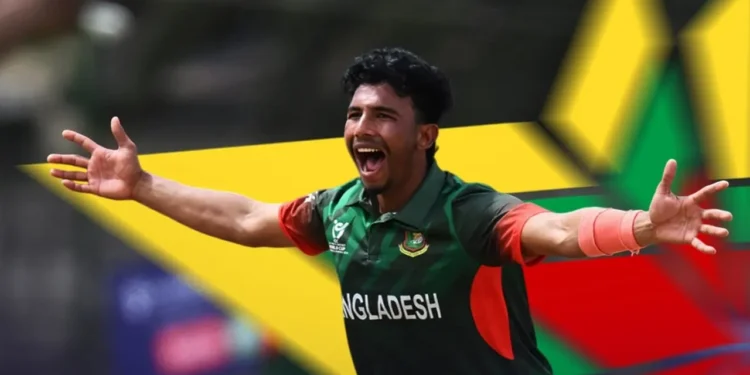 ফাহাদ নৈপুণ্যে ভারতকে ধসিয়ে দিল বাংলাদেশ