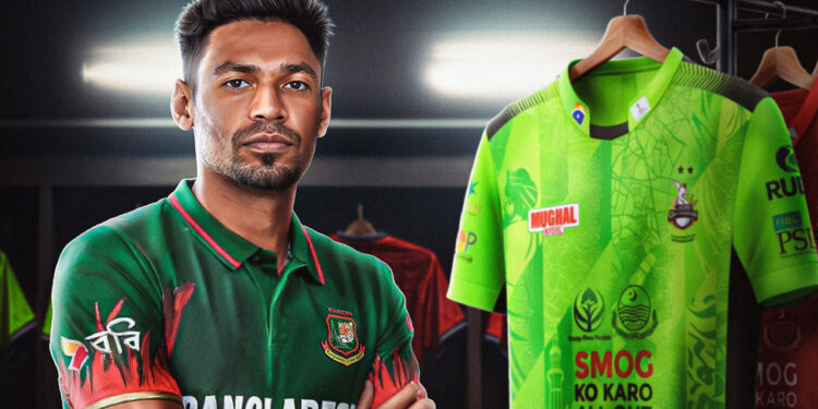 সাড়ে ৬ কোটি রুপিতে লাহোরে মোস্তাফিজ