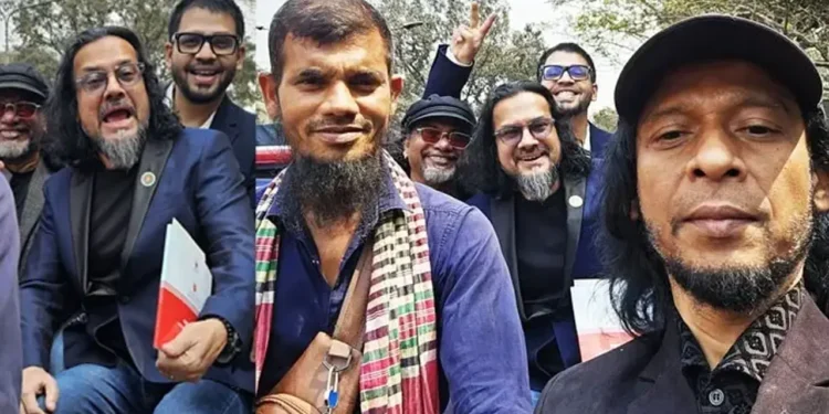 একুশে পদক নিয়ে রিকশায় ফিরলেন ওয়ারফেজ সদস্যরা