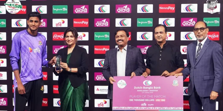বাংলাদেশের তারকাকে নিয়ে আইসিসির পোস্ট