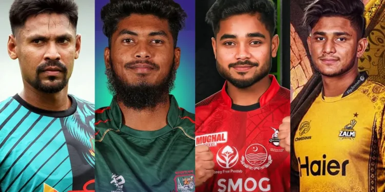 পিএসএল খেলার ছাড়পত্র পেলেন মোস্তাফিজ-শরিফুলরা