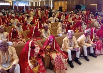সিলেটে গণবিবাহ, খরচ ছাড়াই স্বপ্নপূরণ ১২৬ জনের