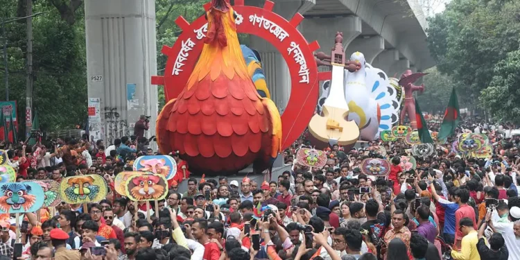 নববর্ষ অন্যান্য দেশের সঙ্গে উদযাপনের পরিকল্পনা
