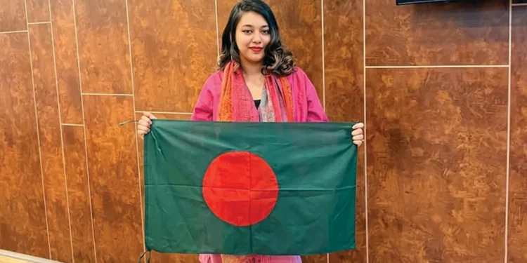 বিশ্বকাপে ৬৫ হাজার ভলান্টিয়ারের মধ্যে একমাত্র বাংলাদেশি ফারজিন গনি