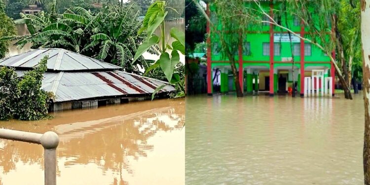 কক্সবাজারে ২০০ গ্রাম প্লাবিত, পানিবন্দি ৬ লাখ মানুষ