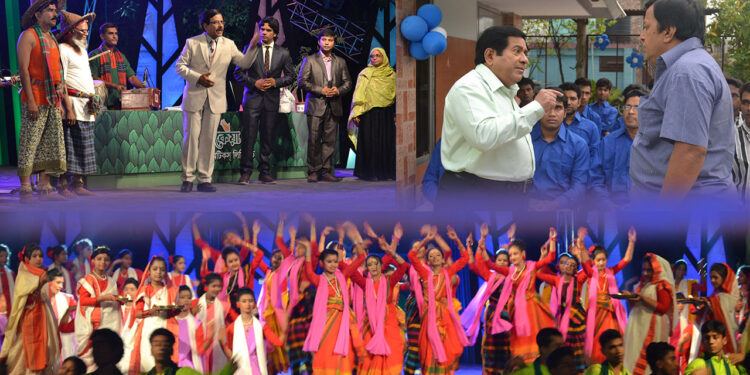 বিশ্বকাপের উন্মাদনায় ফুটবল-রঙে সাজানো বিশেষ ‘ইত্যাদি’