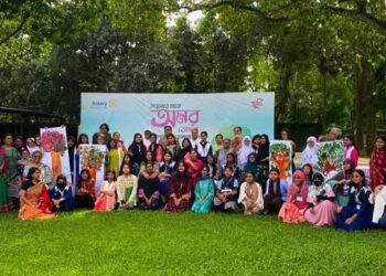 সবুজে লেখা নতুন আশার গল্প মাইলস্টোনের শিশুদের পাশে মানবিক উদ্যোগ