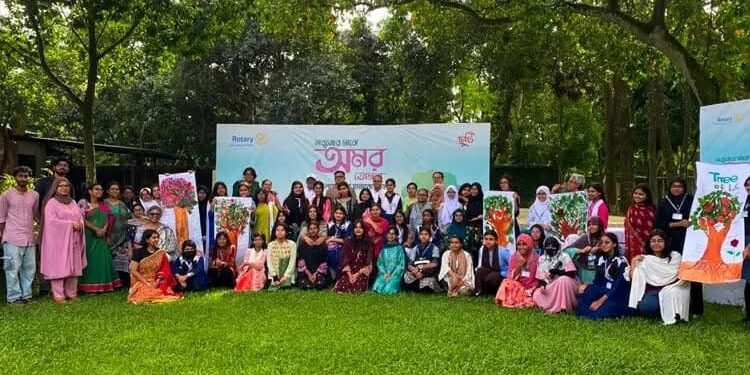 সবুজে লেখা নতুন আশার গল্প মাইলস্টোনের শিশুদের পাশে মানবিক উদ্যোগ