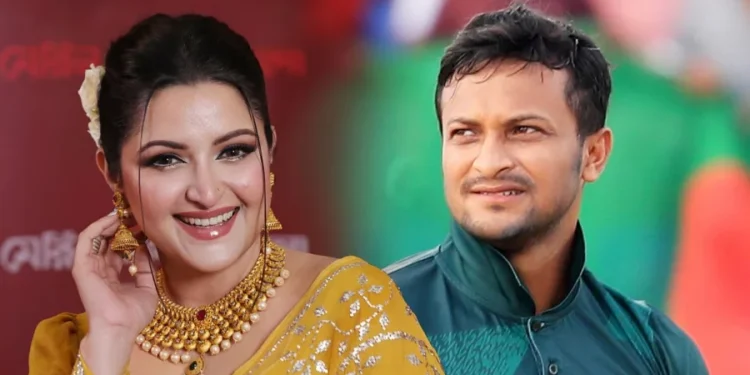 সাকিব আন্তর্জাতিক মানের মানুষ, তার সঙ্গে আমার তুলনাই চলে না: পরীমনি