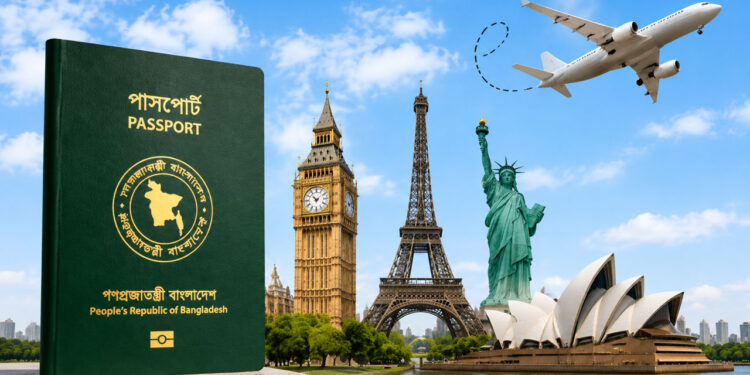 ভিসা ছাড়া বিশ্বের যে ৩৫ দেশ ও অঞ্চলে ভ্রমণ করতে পারবে বাংলাদেশিরা