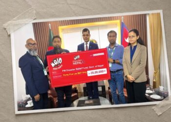 নেপালের বন্যাদুর্গতদের পাশে মোজো