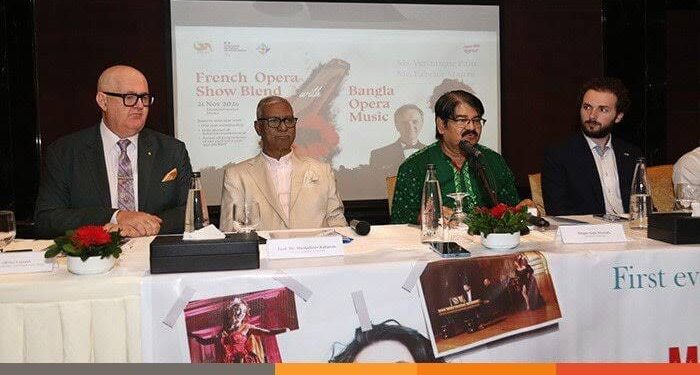 আর্টিস্ট ক্লাবের বর্ষপূর্তি উৎসবে ফরাসি ও বাংলা অপেরার অনন্য ফিউশন
